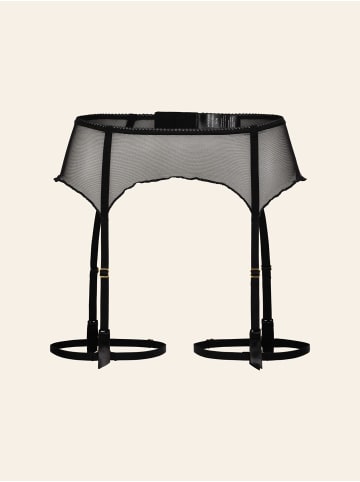 Erlich Textil  ICONIC MESH STRUMPFHALTER in schwarz