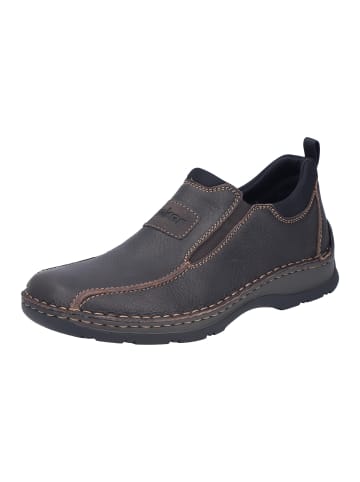 rieker Sneaker Slip on Basic in Kastanie
