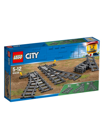 LEGO City 2er Set: 60205 Schienen + 60238 Weichen