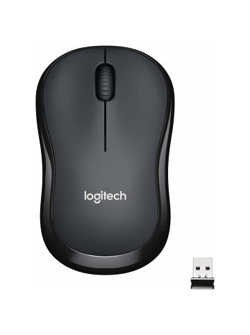 Logitech Logitech M220 SILENT Kabellose Maus, 2,4 GHz mit USB-Empfänger, in Anthrazit