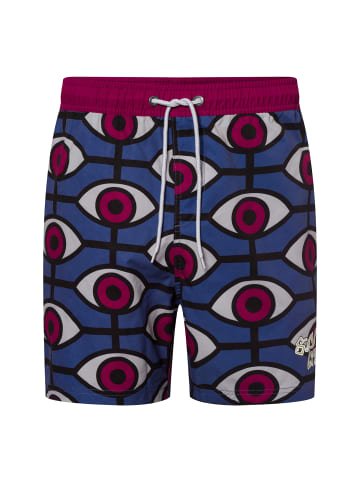 Santa Cruz Badeshorts Salba Eyes in blau