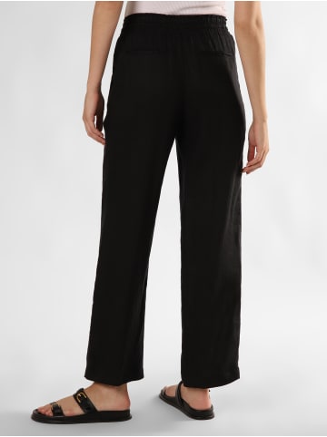 OPUS Leinenhose Marou in schwarz