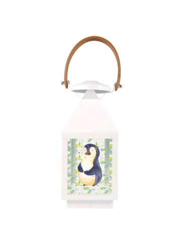 Mr. & Mrs. Panda Windlicht Outdoor Pinguin Diät ohne Spruch in Transparent