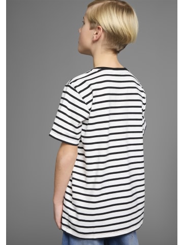 Kangaroos T-Shirt in weiß/schwarz geringelt