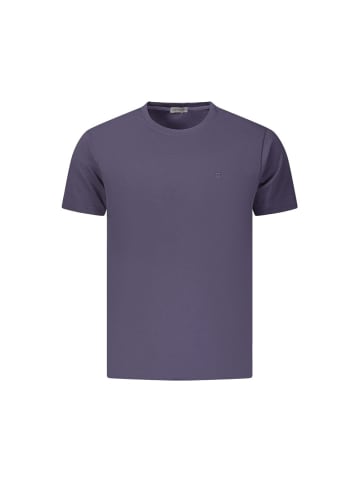Coveri Moving Blau Herren T-Shirt aus Baumwolle