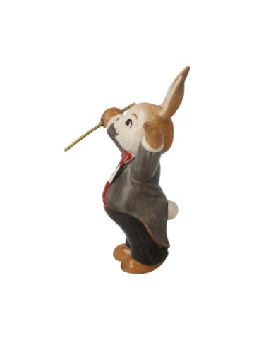 Goebel Figur " Hase Genial Dirigent " in Bunt
