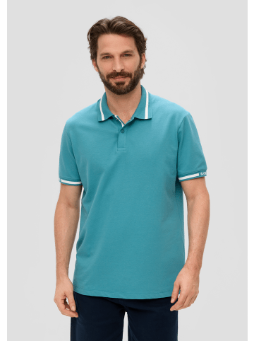 s.Oliver Polo-Shirt kurzarm in Petrol