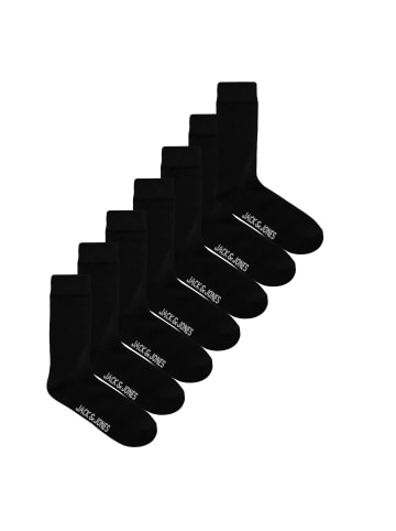 Jack and Jones 7 Paar Businesssocken in Schwarz