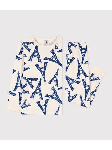 PETIT BATEAU Schlafanzug für Jungen in uni