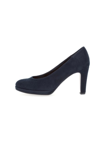 Gabor Plateau Pumps in blau