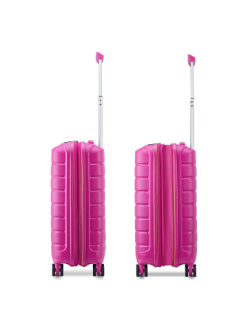 Roncato B-Flying Move 4 Rollen Kabinentrolley 55 cm mit Dehnfalte in fucsia