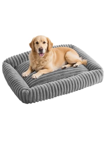 Feandrea Hundebett Baddi in Taubengrau - (B)106 x (H)20 x (T)75 cm