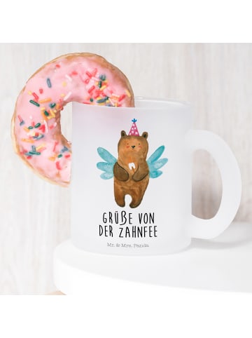 Mr. & Mrs. Panda Teetasse Bär Zahnfee mit Spruch in Transparent