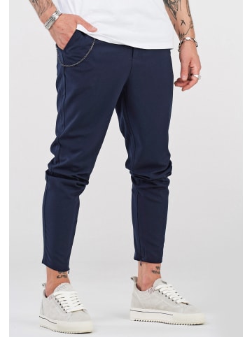 behype Chino-Hose B-KAY in Navy