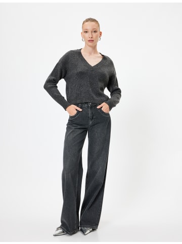 KOTON Sweater in Anthrazit