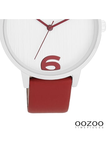 Oozoo Armbanduhr Oozoo Timepieces rot mittel (ca. 38mm)