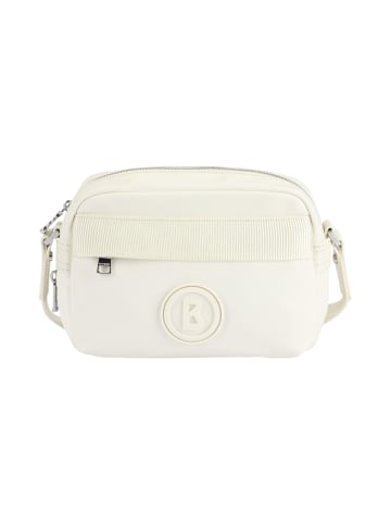 Bogner Schultertasche 'Maggia Lidia in Reines Weiß 20,00 x 14,00 x 6,00 cm'