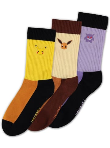 Pokémon Socke in Multicolor