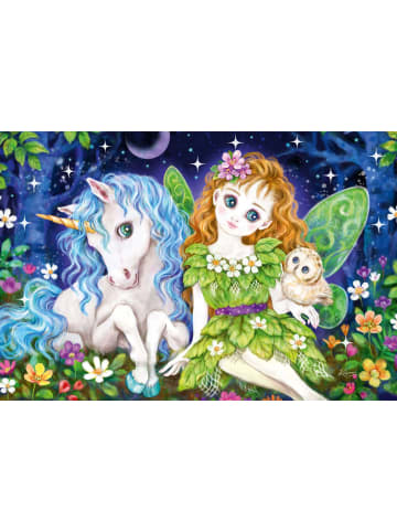 Schmidt Spiele Prinzessin, Fee & Meerjungfrau. Puzzle 3 x 24 Teile | Kinderpuzzle 3x24 Teile