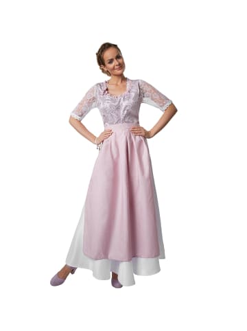 tectake Frauenkostüm Maxi-Dirndl Neuschwanstein Modell 1 in flieder