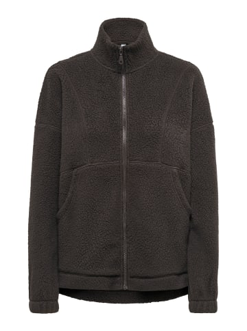 Only Play Fleece Sweatshirt in Chocolate Torte
