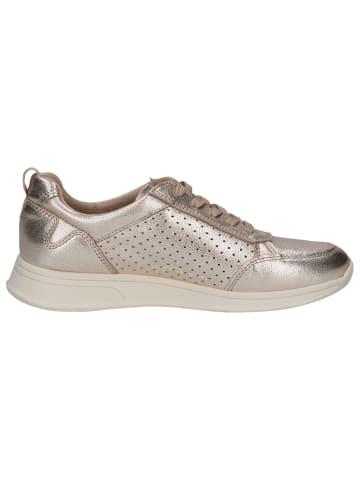 Caprice Sneaker in PLATIN METAL.