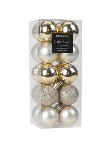 Home&Styling Collection Weihnachtskugeln in golden