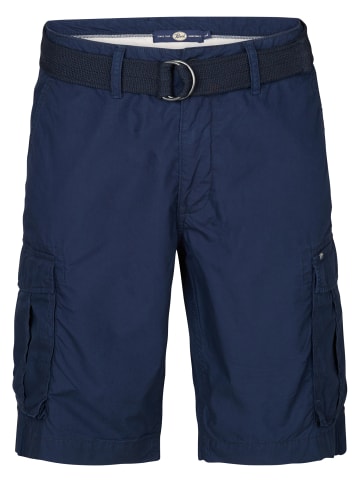 Petrol Industries Cargo-Shorts mit Gürtel Azure in Blau