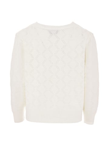 VIRITA Women Strickjacke in Wollweiss