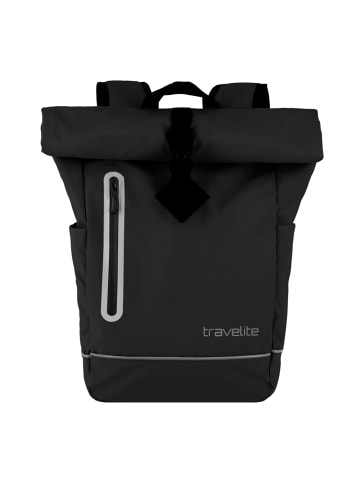 travelite Baiscs Rucksack 48 cm in schwarz