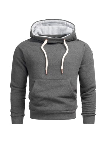 Alessandro Salvarini Hoodie AS-291 in Dunkelgrau