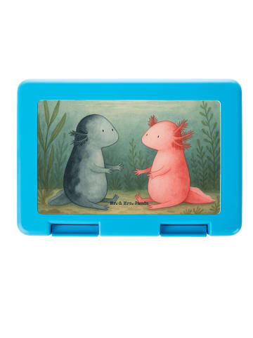 Mr. & Mrs. Panda Vesperbox Axolotl Liebe Design ohne Spruch in Weiß