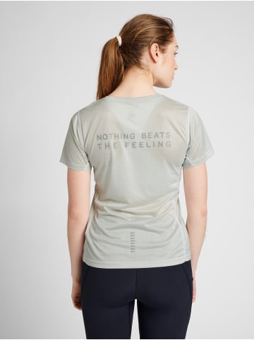 Newline T-Shirt Women Statement Damen in OYSTER MUSHROOM MELANGE