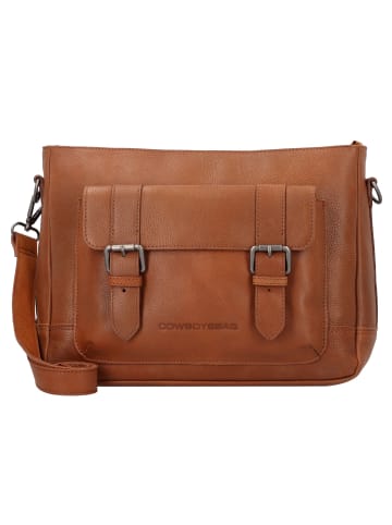 Cowboysbag Kinghorne Aktentasche Leder 33 cm Laptopfach in chestnut