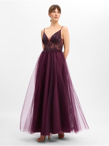 LAONA Kleid in aubergine - 0001