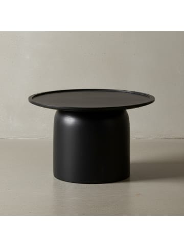 KADIMA DESIGN Couchtisch 60x60x40 cm Mango Massivholz Sofatisch Rund