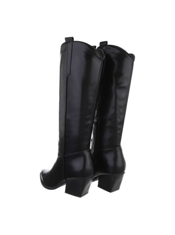 Ital-Design Stiefel in Schwarz