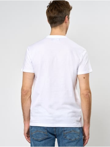 VINSON 3-pack T-shirt Massimo in Tap Shoe-White-Grey Melange