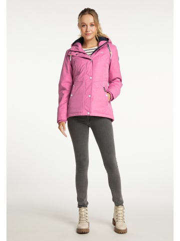 Schmuddelwedda Winterjacke in Pink Melange