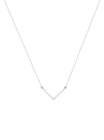 Elli Halskette 925 Sterling Silber Dreieck, Geo, V-Kette in Silber