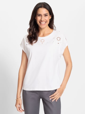 WITT WEIDEN Rundhals-Shirt in ecru