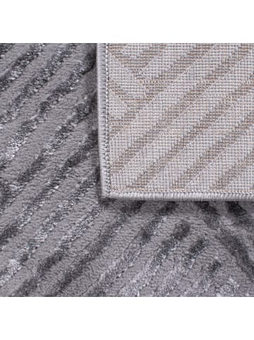 NAZARRUGS Teppich BIANCA in Grau