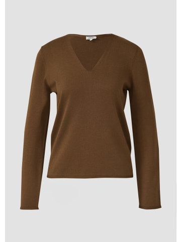 s.Oliver Strickpullover in 8918_dunkelbraun