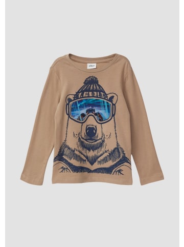 s.Oliver T-Shirt in 8433_sandstein