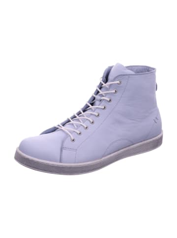 Esgano Damenschnürrstiefel kalt flach  in  Blau