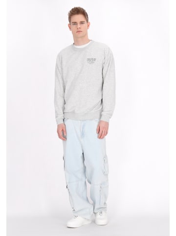 MO Men Sweatshirt in grey melange