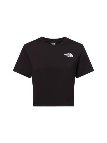 The North Face T-Shirt Simple Dome Cropped in schwarz weiß - 0005