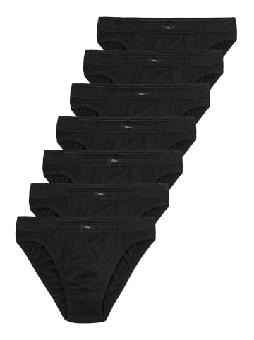 s.Oliver Slip / Unterhose Basic in Schwarz