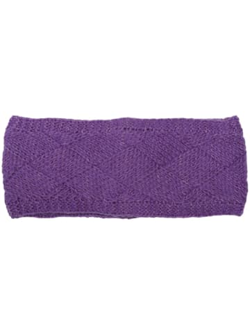 styleBREAKER Strick Stirnband in Violett