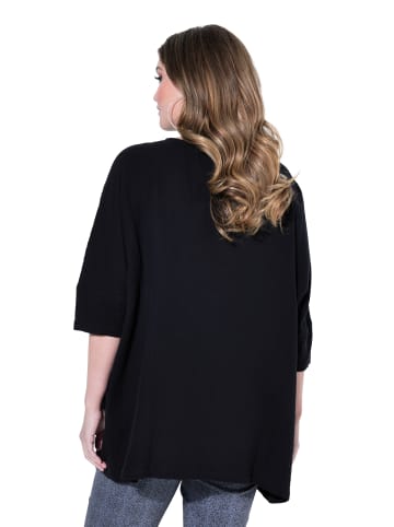 MIAMODA Bluse in schwarz